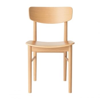 木製圓椅/橡木