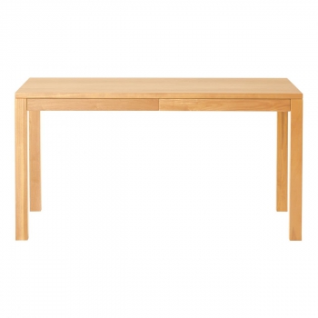 木製餐桌/附抽屜/橡木/寬140CM