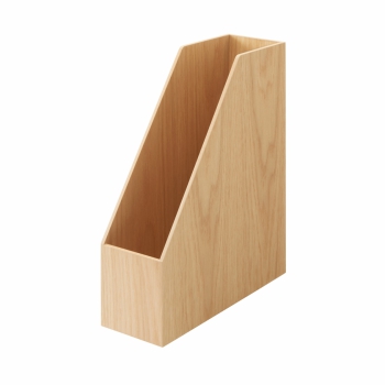 木製立式斜口檔案盒