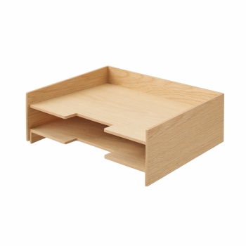 木製檔案收納盒/2層.A4