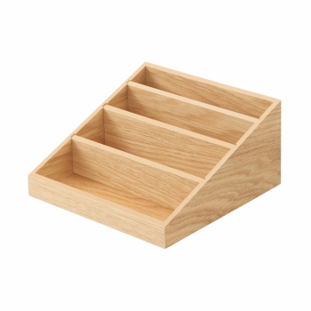 木製梯型收納盒